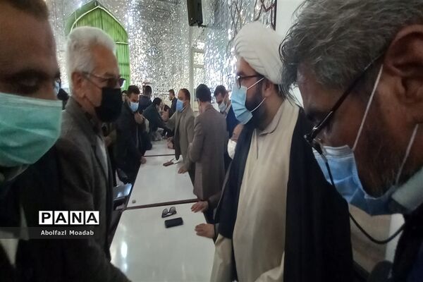حضور نماینده مردم و مسئولین کاشمر در میز خدمت روز جمعه