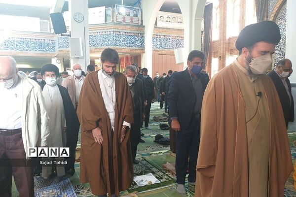 نماز جمعه در مسجد الغدیر پردیس