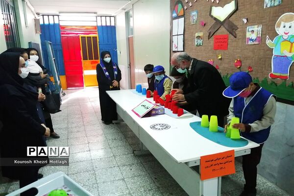 برگزاری مرحله آموزشگاهی هفتمین دوره المپیاد رویش  در مدارس کازرون