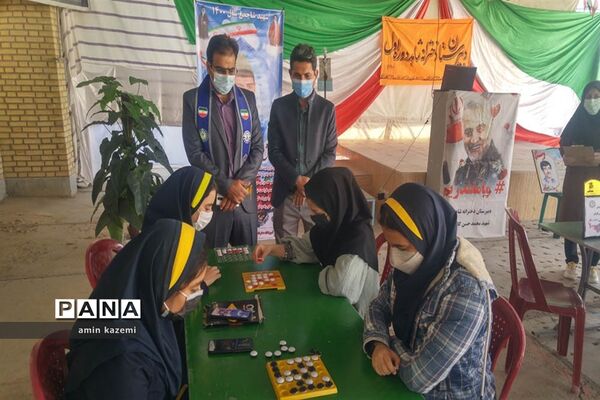 برگزاری مسابقات بازی‌های فکری سرگرمی رویش در شهرستان داراب