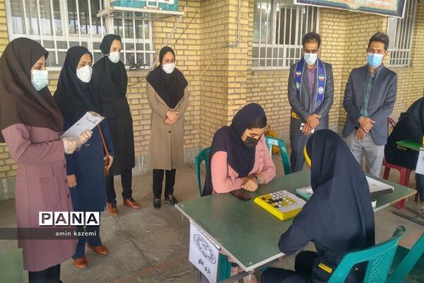برگزاری مسابقات بازی‌های فکری سرگرمی رویش در شهرستان داراب