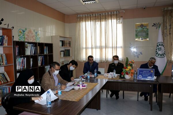 جلسه هماهنگی کمیته برگزاری بیست و سومین مانور سراسری زلزله و ایمنی در مدارس خراسان رضوی