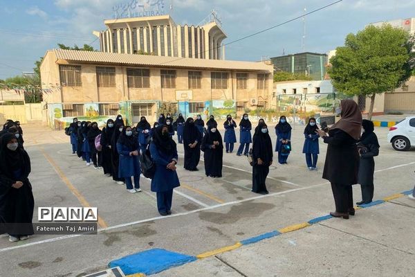 بازگشایی مدرسه دخترانه ام ابیها  (س) بوشهر