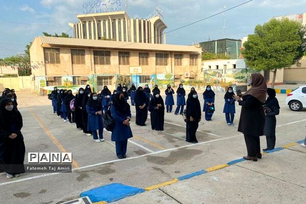 بازگشایی مدرسه دخترانه ام ابیها  (س) بوشهر