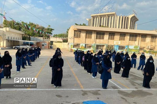 بازگشایی مدرسه دخترانه ام ابیها  (س) بوشهر