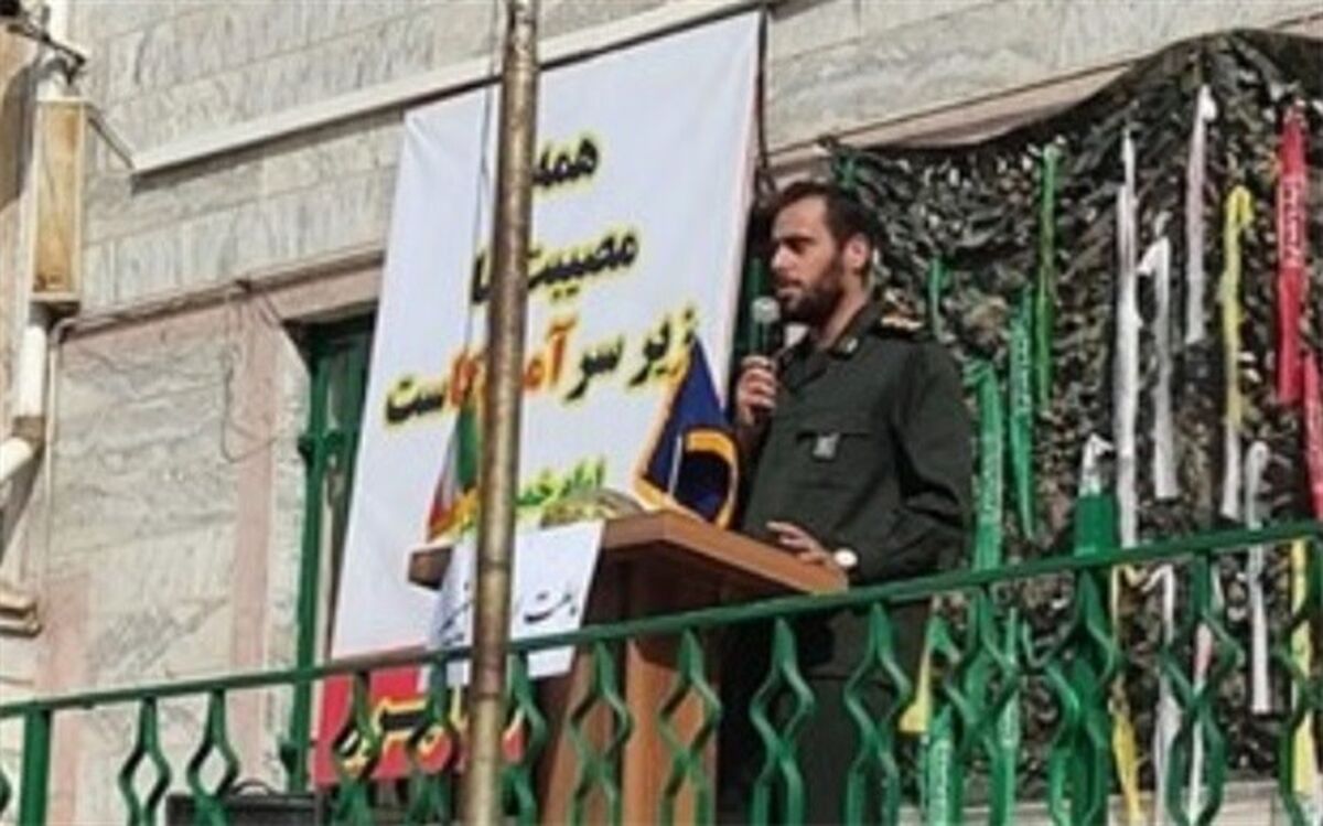 برگزاری مراسم یادواره شهید سلیمانی در دبیرستان  البرز رودهن