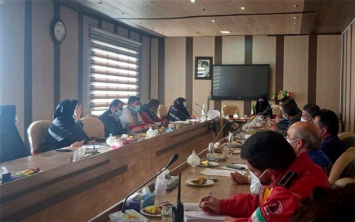 جلسه هماهنگی مانور زلزله در دماوند برگزار شد