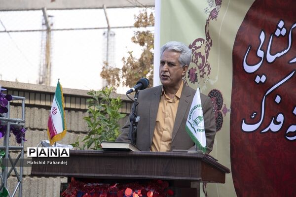 آیین بازگشایی آموزش حضوری اولین هنرستان کشاورزی شبانه‌روزی دخترانه در شیراز