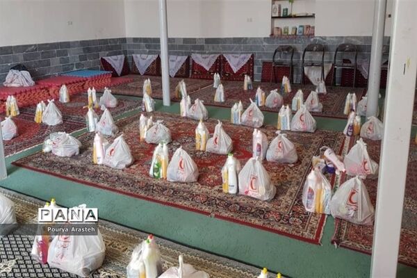 رزمایش نهضت کمک‌های مومنانه به مناسبت هفته بسیج در شهرستان خوسف