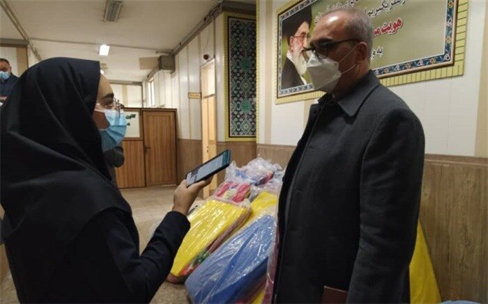 ارسال لوازم ورزشی به مدارس آموزش و پرورش ناحیه‌ یک شهرری