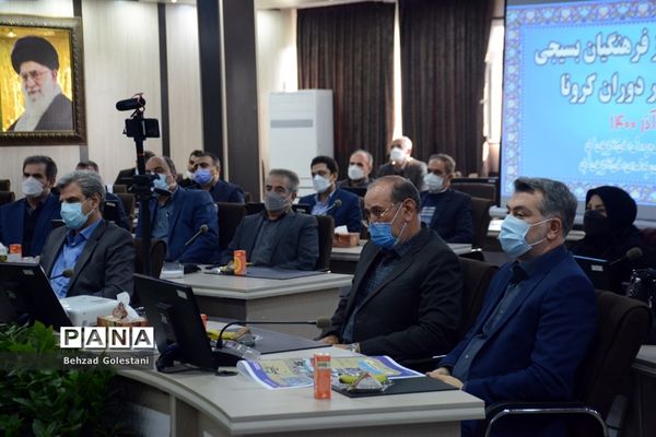 مراسم تجلیل از فرهنگیان بسیجی جهادگر دوران کرونا در ارومیه