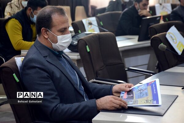 مراسم تجلیل از فرهنگیان بسیجی جهادگر دوران کرونا در ارومیه