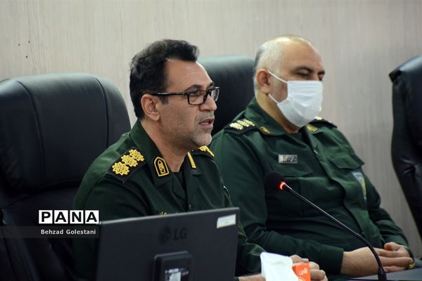 مراسم تجلیل از فرهنگیان بسیجی جهادگر دوران کرونا در ارومیه