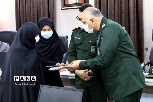 مراسم تجلیل از فرهنگیان بسیجی جهادگر دوران کرونا در ارومیه
