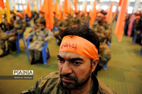 تجمع بزرگ 5 هزار نفری  بسیجیان