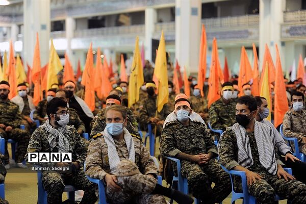 تجمع بزرگ 5 هزار نفری  بسیجیان