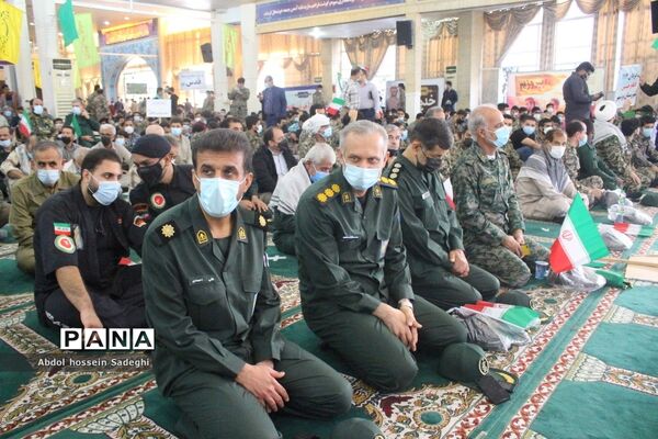 نمایش اقتدار بسیج استان بوشهر