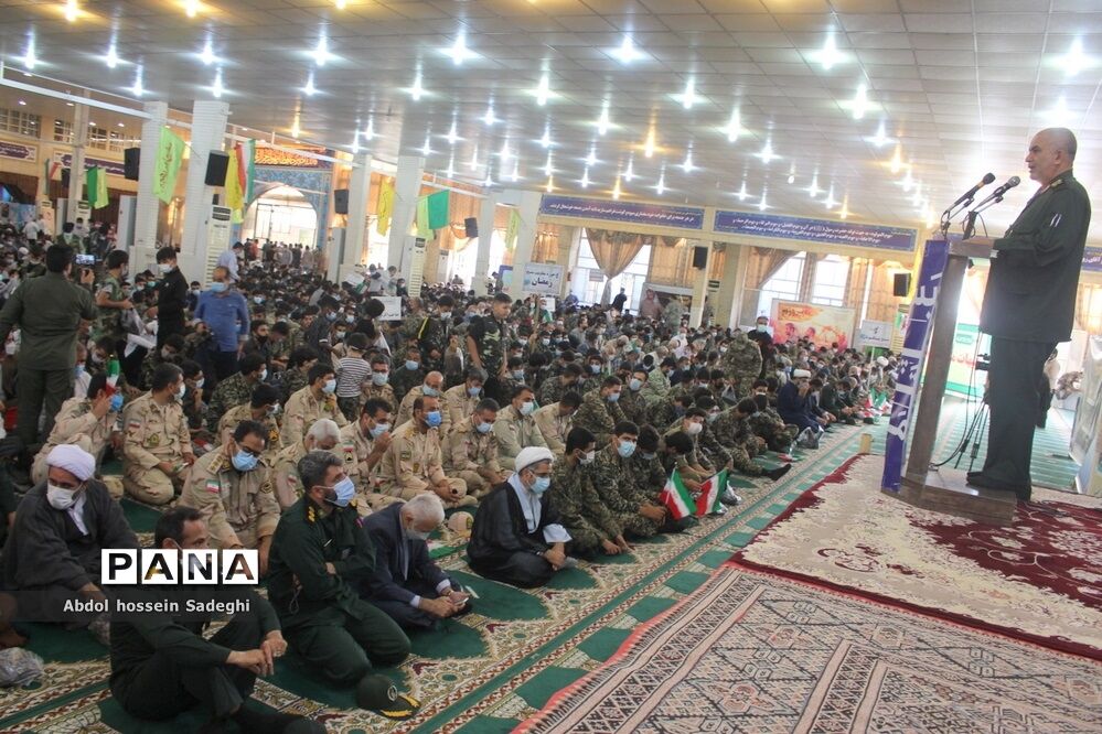 نمایش اقتدار بسیج استان بوشهر