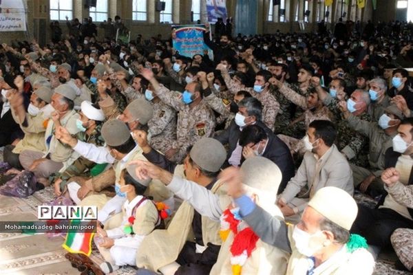 تجمع بزرگ بسیجیان کهگیلویه و بویراحمد همزمان با سراسر کشور