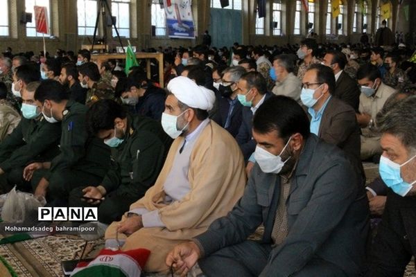 تجمع بزرگ بسیجیان کهگیلویه و بویراحمد همزمان با سراسر کشور