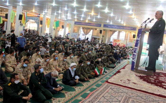 نمایش اقتدار بسیجیان در استان بوشهر برگزار شد