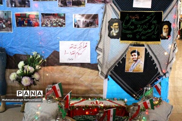 نمایشگاه دستاوردهای هنرمندان بسیجی کهگیلویه و بویراحمد