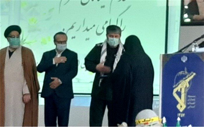 تجلیل از بسیجیان  نمونه جوادآباد