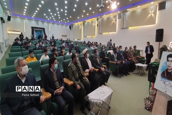 یادواره شهدای دانش‌آموزی شهرستان کاشمر به مناسبت هفته بسیج