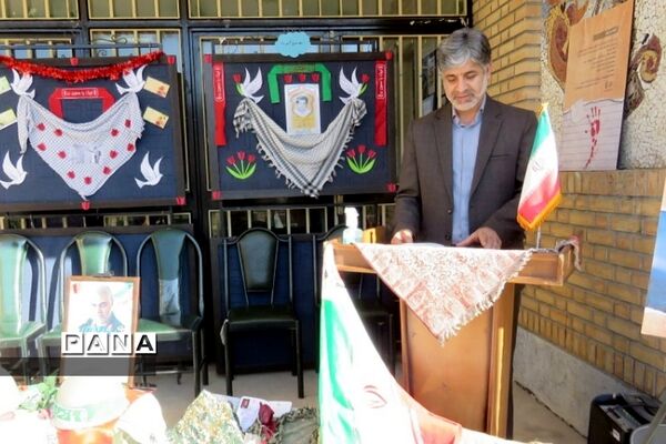 نواخته شدن زنگ ایثار در هنرستان آفرینش پردیس