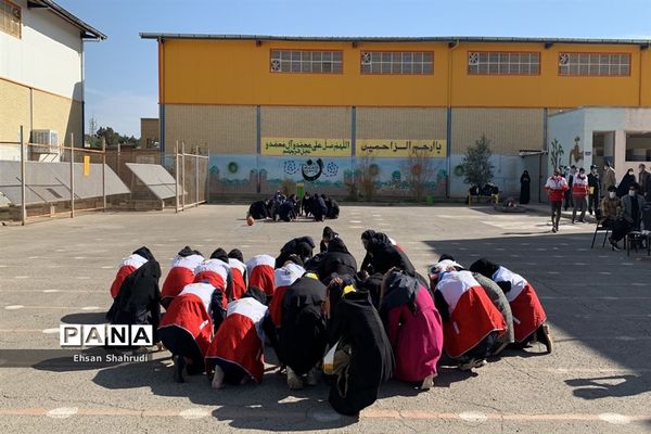 بیست و سومین مانور سراسری زلزله در سیستان و بلوچستان