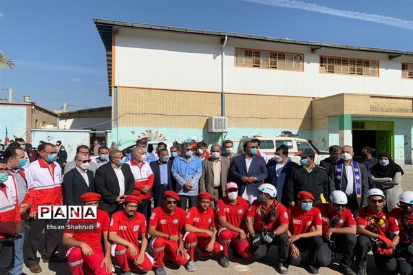 بیست و سومین مانور سراسری زلزله در سیستان و بلوچستان