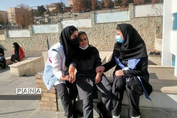 مانور زلزله همزمان با سراسر کشور در پردیس