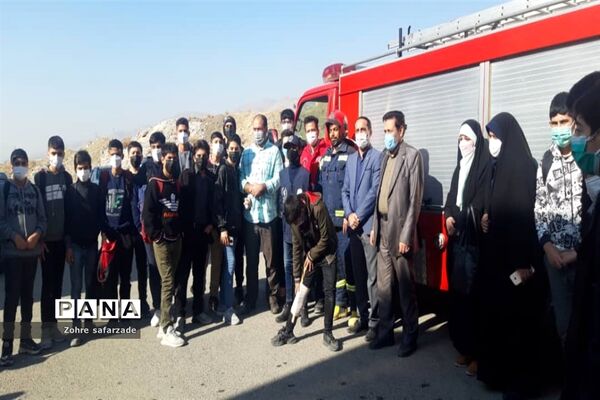 برگزاری مانورسراسری زلزله درمدارس رودهن