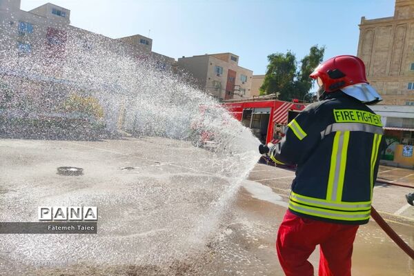 بیست و سومین مانور سراسری زلزله در ناحیه ۲ اهواز