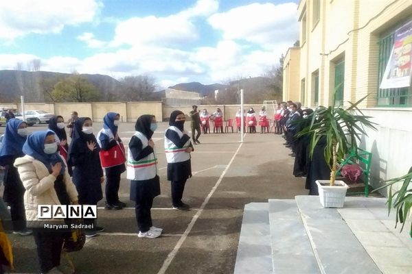 مانور سراسری زلزله در شهرستان گلپایگان