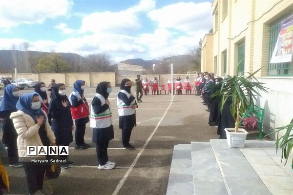 مانور سراسری زلزله در شهرستان گلپایگان