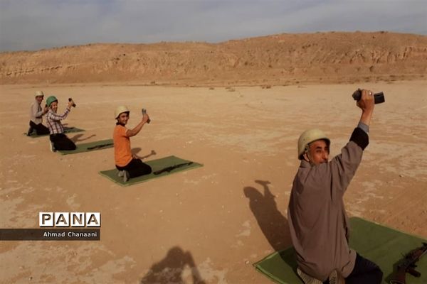 برگزاری اردوی یک روزه دبیران درس آمادگی دفاعی شهرستان کارون