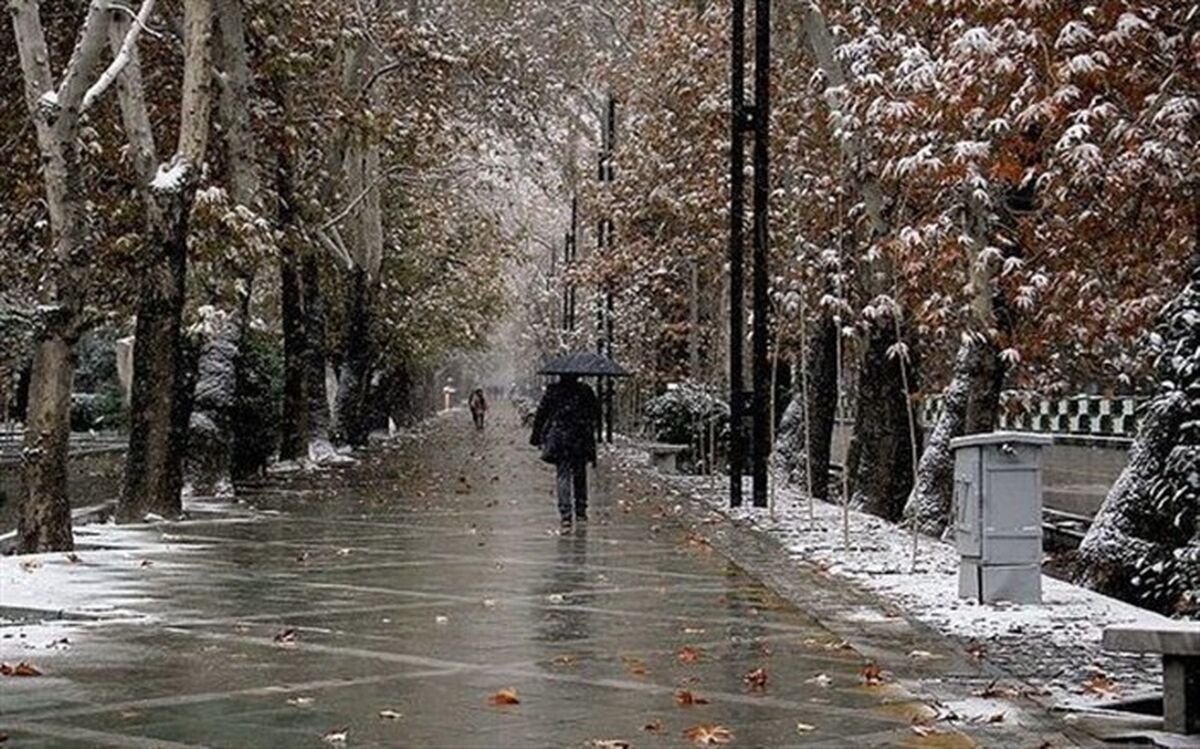 بارش باران و لطافت هوای پاییزی در گیلان