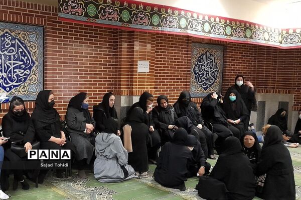 مراسم یادبود معلم در‌گذشته آموزش و پرورش پردیس