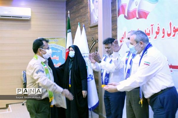 تجلیل از مسئولان، مربیان و مدرسان سازمان دانش‌آموزی خوزستان