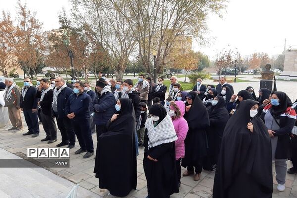 همایش پیاده‌روی فرهنگیان بسیجی به‌مناسبت هفته بسیج