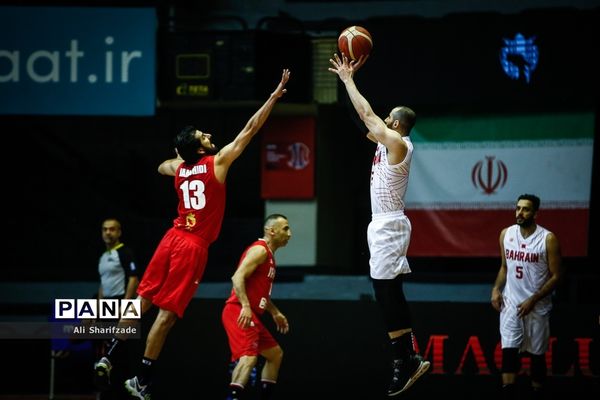 دیدار تیم‌های بسکتبال ایران و بحرین
