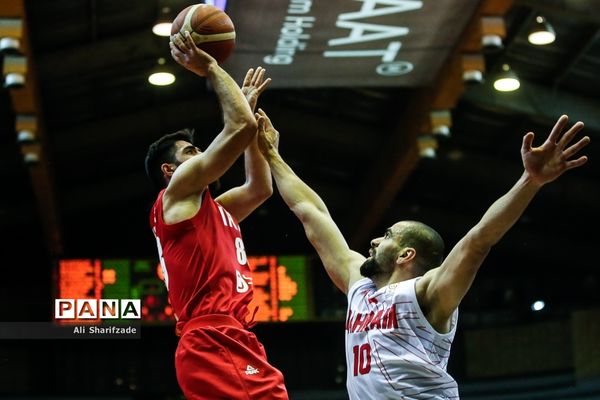 دیدار تیم‌های بسکتبال ایران و بحرین