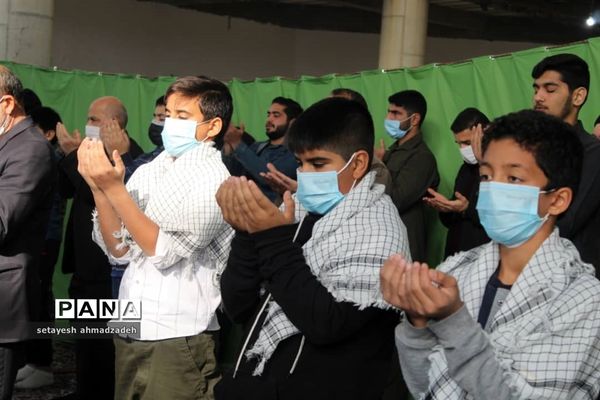 اجتماع بسیجیان در نماز جمعه شهرستان گلوگاه