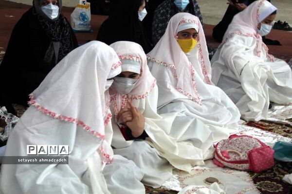 اجتماع بسیجیان در نماز جمعه شهرستان گلوگاه