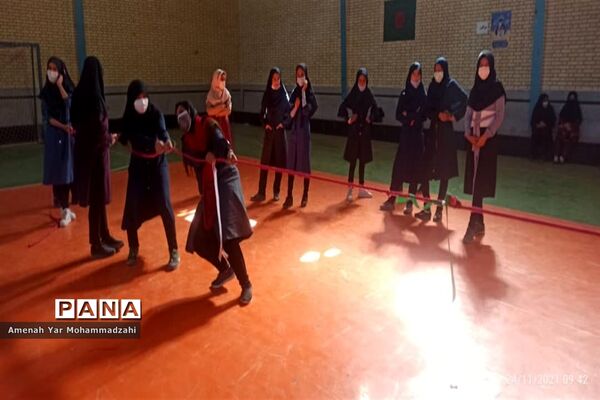 برگزاری مسابقات ورزشی ویژه مدارس دخترانه شهرستان گلشن