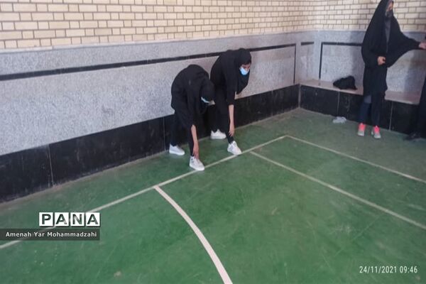 برگزاری مسابقات ورزشی ویژه مدارس دخترانه شهرستان گلشن