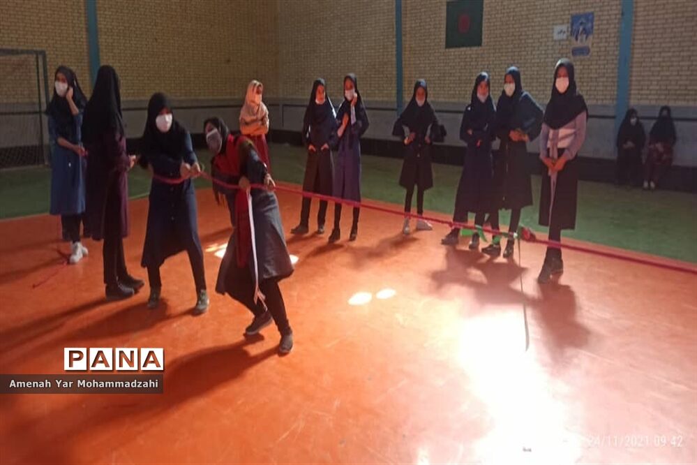 برگزاری مسابقات ورزشی ویژه مدارس دخترانه شهرستان گلشن