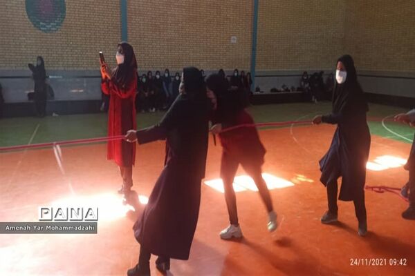 برگزاری مسابقات ورزشی ویژه مدارس دخترانه شهرستان گلشن