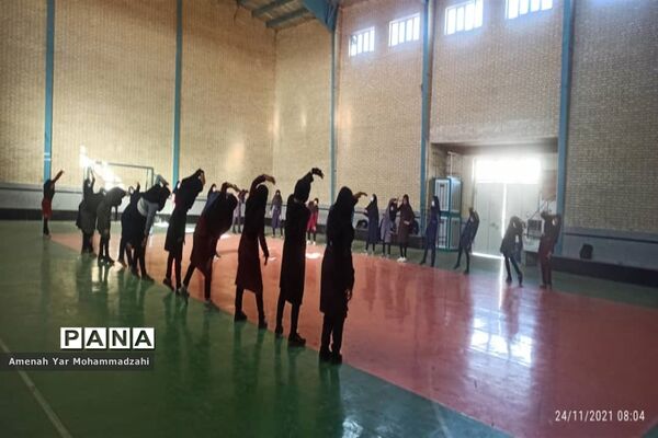 برگزاری مسابقات ورزشی ویژه مدارس دخترانه شهرستان گلشن